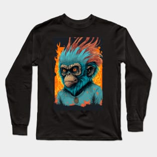 Angry Monkey Long Sleeve T-Shirt